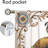 2Pcs Peacock Curtains, Gold Feathers Pattern, Light Filtering, Elegant Style, Versatile for Living Room Bedroom Dining Window Decor-635151360