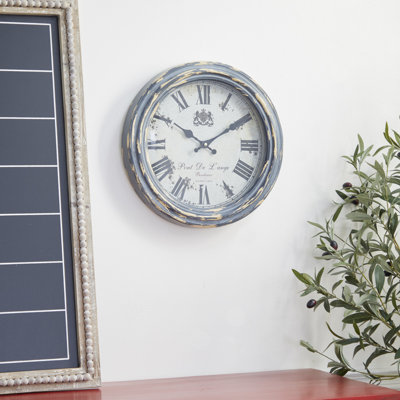 Burkburnett Metal Wall Clock