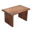 Table basse en bois Rio, brun foncé