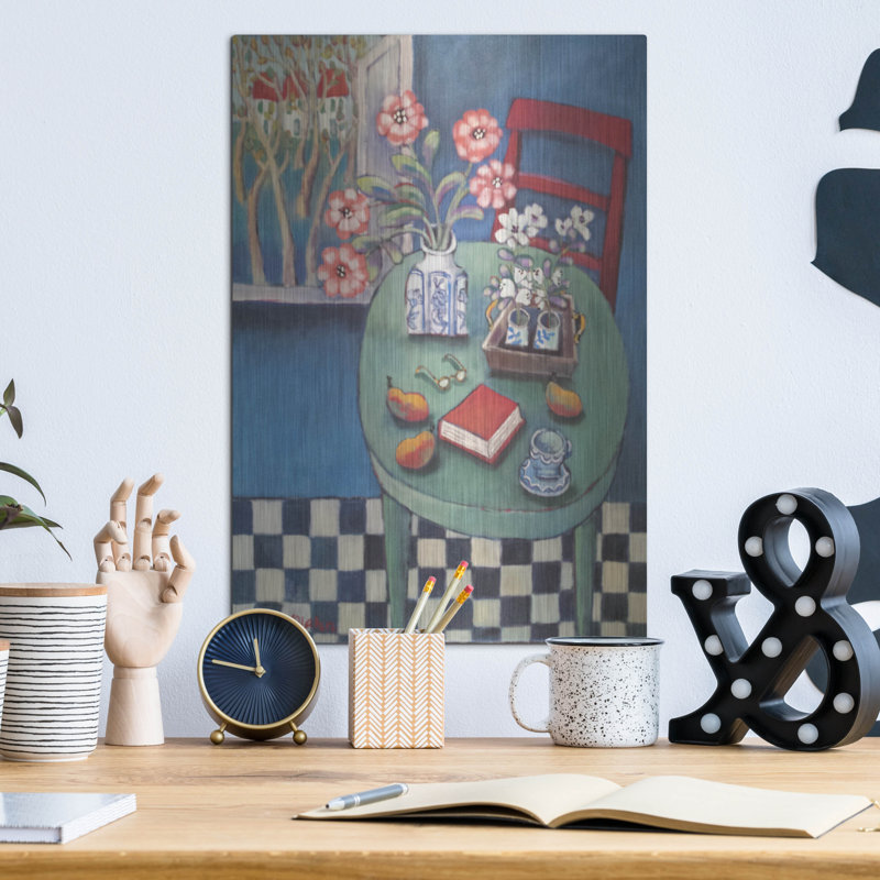 «Latable En Vert» par Holly Wojhan, H 16 po x l 12 po