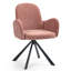 Bedonia 18.11'' H Fabric Upholstered Metal Armchair