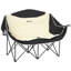 Double Camping Chair, Padded Camp Chair w/ Cup Holders-2003466353