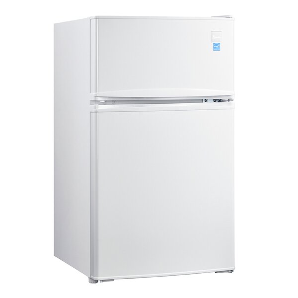 Avanti 3.2 Cu. Ft. Stainless Steel Compact Refrigerator/Freezer Combo