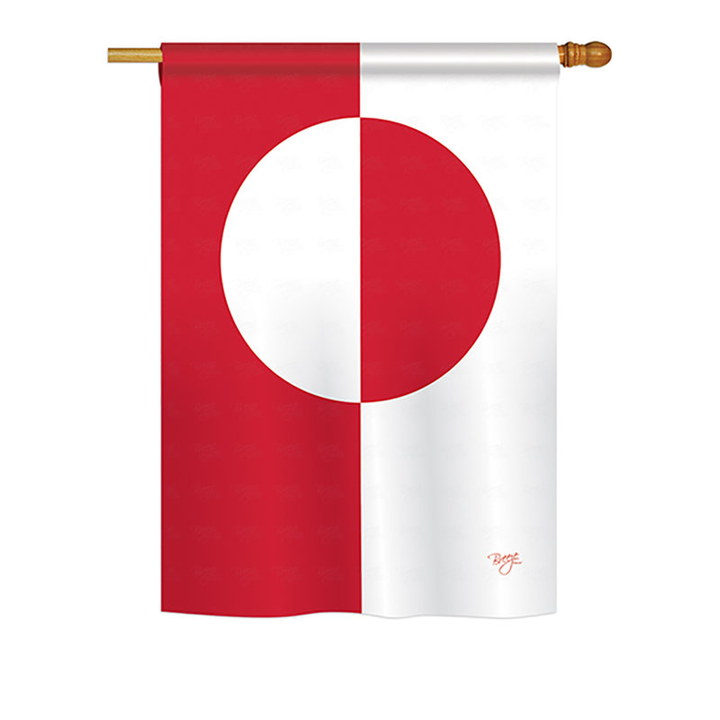 Double Sided Polyester, 18.5" H x 13" W