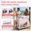 Commode à glace 80 roulettes Meetinghome-129351438