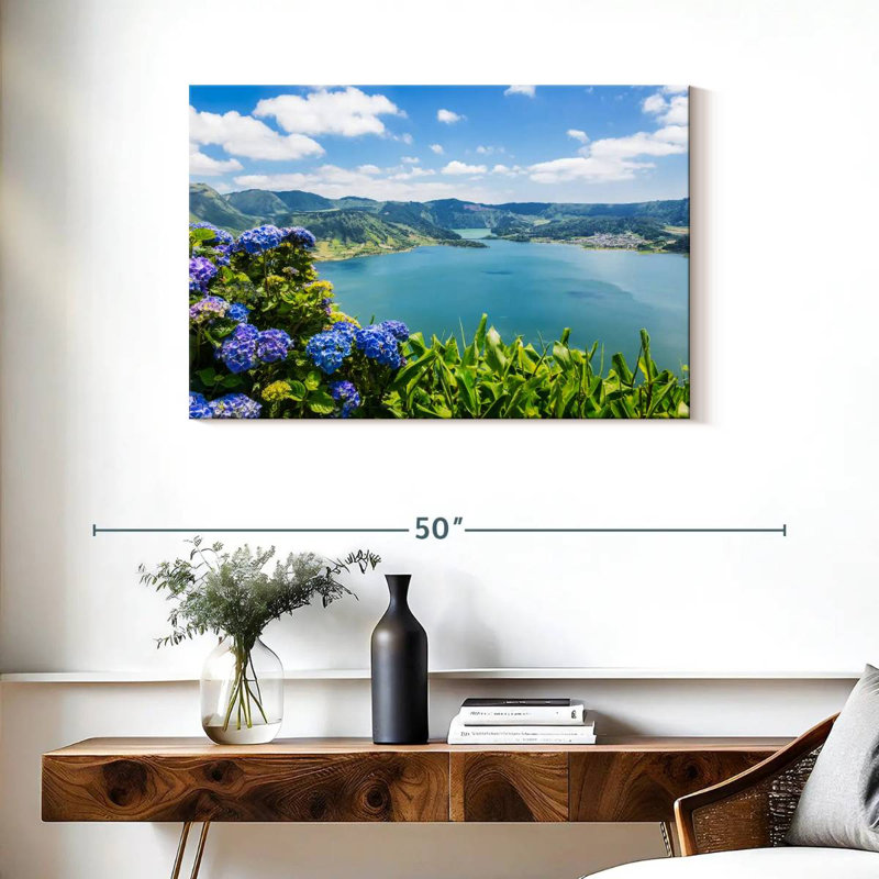 Alvord Sete Cidades Lakes, H 24 po x l 36 po