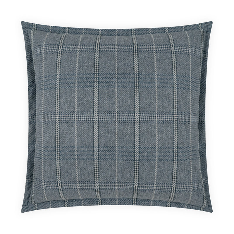 Harken Square Pillow Cover & Insert, Denim, Square 20"