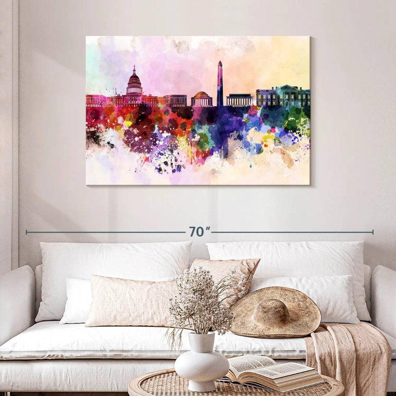 Couleurs Sirci de Washington, H 30 po x l 45 po