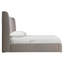 Puro Upholstered Wingback Bed