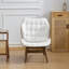 Fauteuil à oreilles capitonné Jeyshan-1625064066
