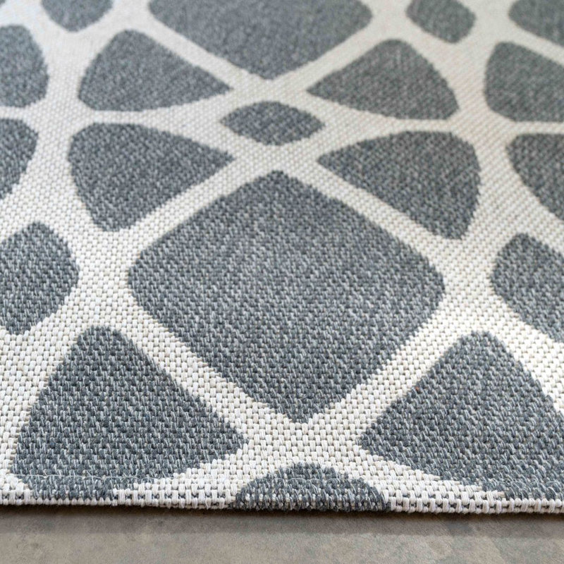 Harva Geometric Hand Woven Area Rug, Rectangle 120 x 170cm