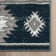 Giselly Southwestern Machine Woven Polypropylene Area Rug in Navy/Ivory