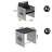Levonia 2 - Person Solid Wood Top Trestle Base Dining Set