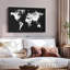"Art mural carte noir et blanc"-1467544191