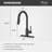 Stellen Pull Down Single Handle Kitchen Faucet-25808745