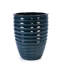 Pot à fleurs en céramique - Armée - Givre, Drainage intégré, Idéal pour la terrasse, le jardin, le rebord de la fenêtre, l 16,38 po x H 20,99 po, 56,24 lb-1064477070