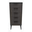 Fully Assembled Heda 5 - Drawer Chest of Drawers-1304848909