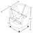 Glynes Upholstered Channel Back Curved Chair Beige-666693635