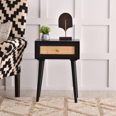 Orlanda 18'' W Solid Wood Nightstand