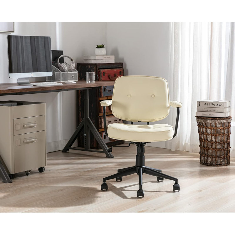 Alizandra Office Chair, White