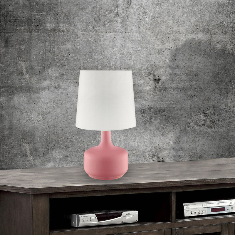 Lampe de table 17 "rose mat EISENBARTH