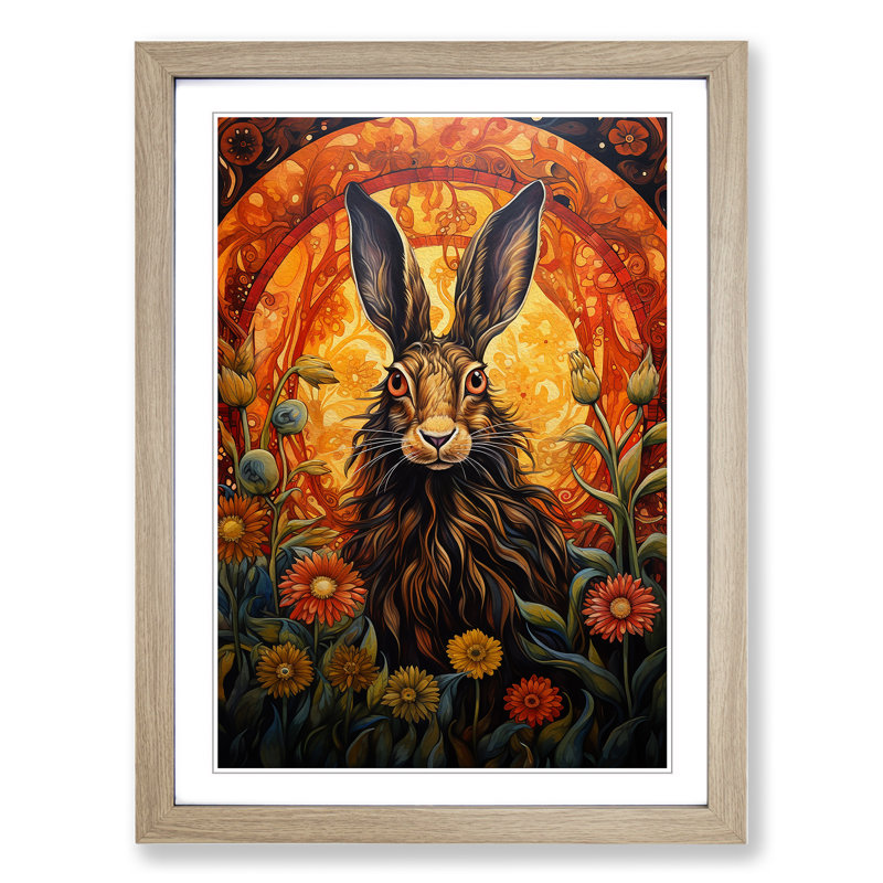 Hare Renaissance - Framed Print