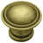 Laiton poli antique