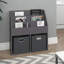 Metal 72Cm Book Display in Anthracite