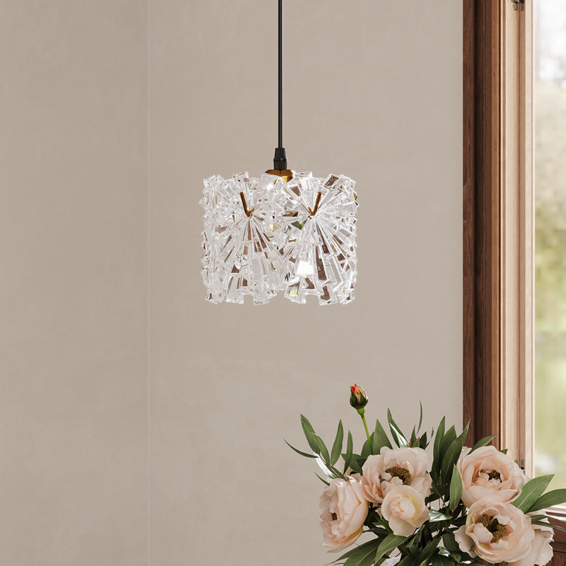 1 - Light Natural Chandelier Pendant