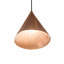 Luminaire suspendu 1 lumière à cône simple