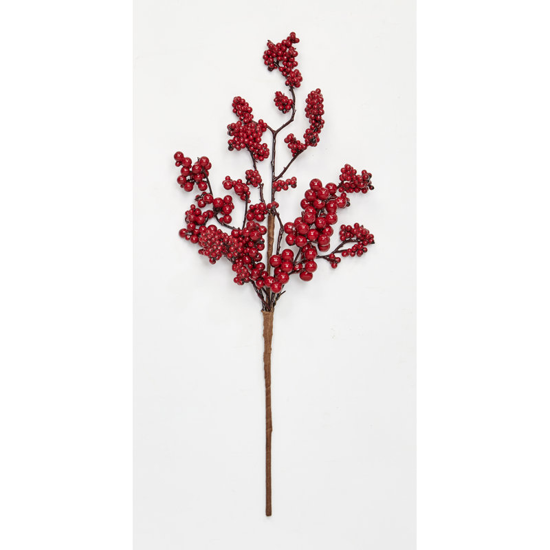 20" Artificial Berry Holiday Spray