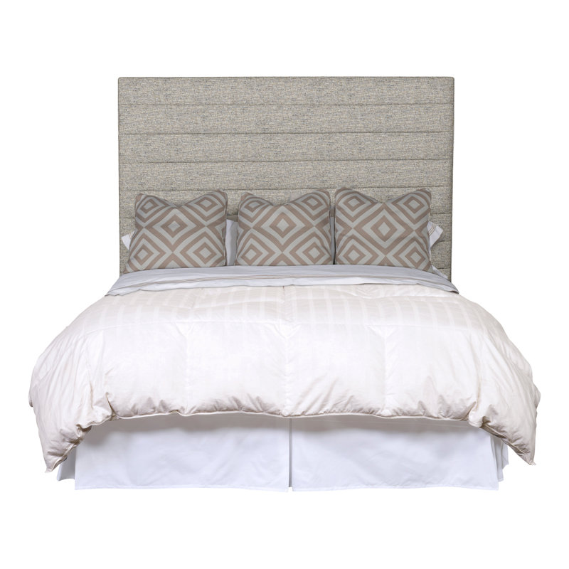 Kelsey King Upholstered Panel Headboard, Impala Storm