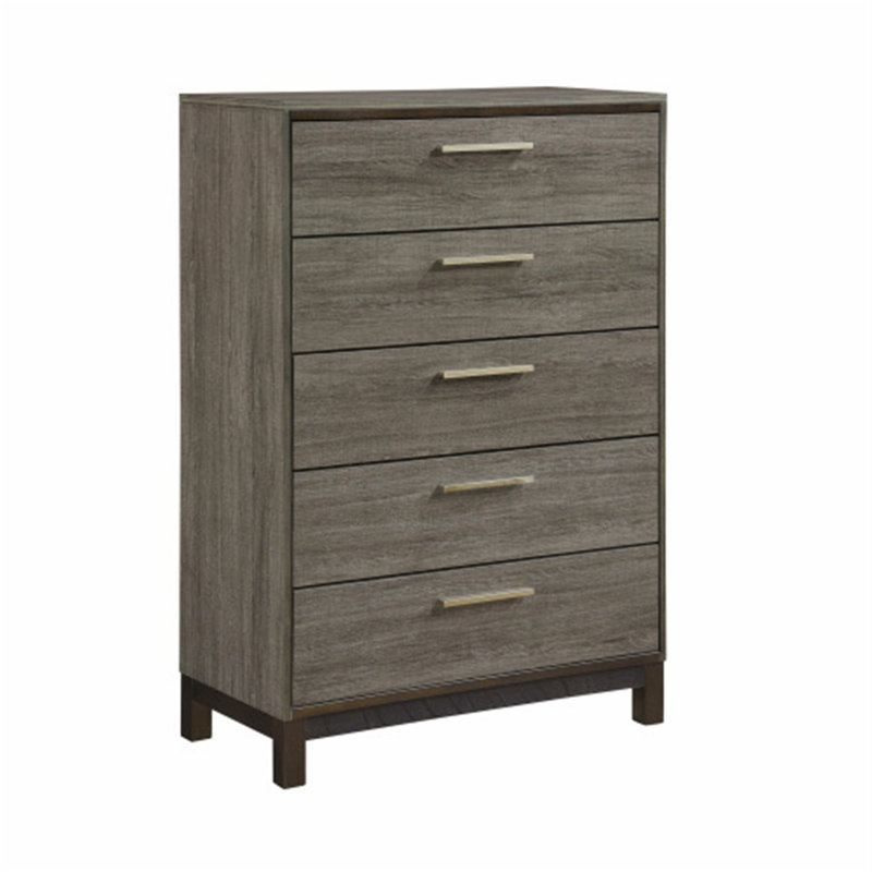Commode décorative 5 tiroirs Eshawn