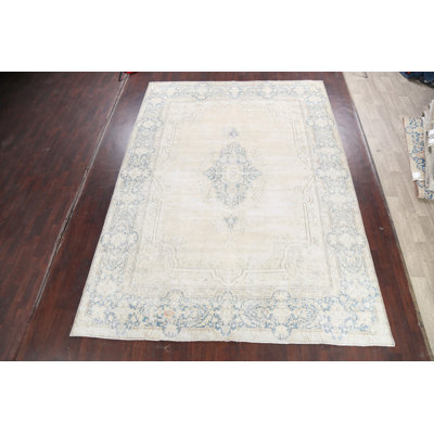 Muted Distressed  Traditional Area Rug 10x13