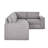 Flex Upholstered Modular Wide Arm 4-Seat Sectional-127839215