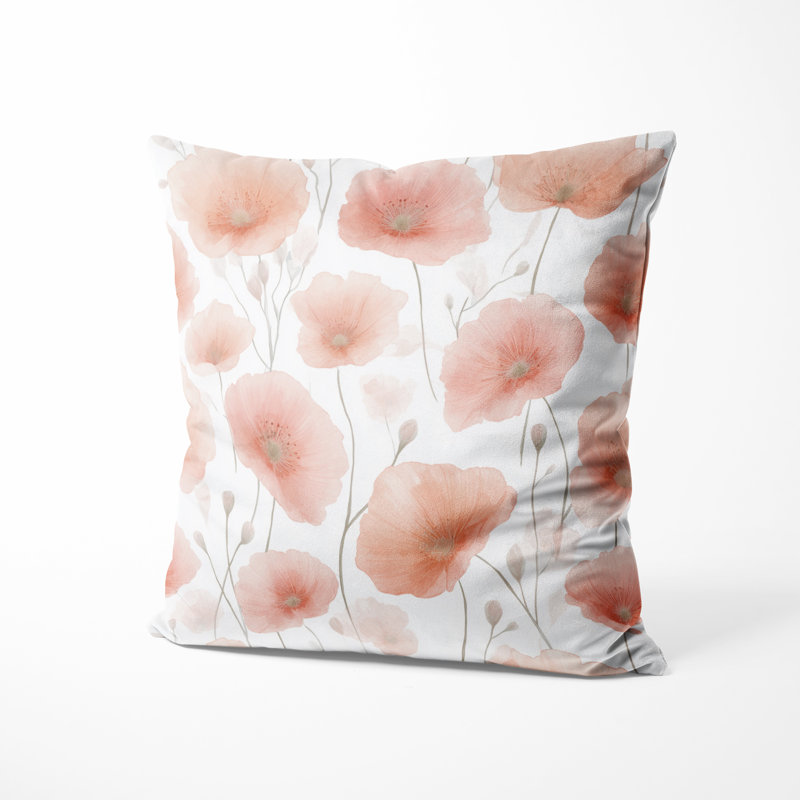 Coussin décoratif French Country, H 16 po x l 16 po