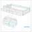 Platform Storage Bed with 3 Drawers-995243899