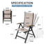  Fauteuil pliant d'extérieur réglable en aluminium-828327222-829317611