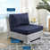 Conway Outdoor Patio Wicker Rattan Armless Chair