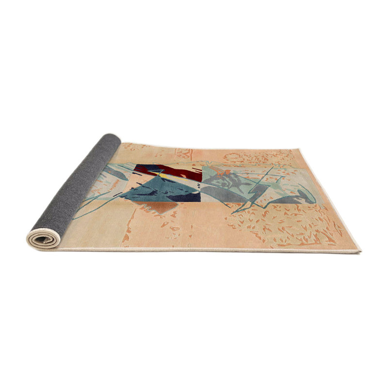 Eko Abstract Indoor Rug, Round 4'