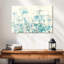 Bleu jardin translucide Avery