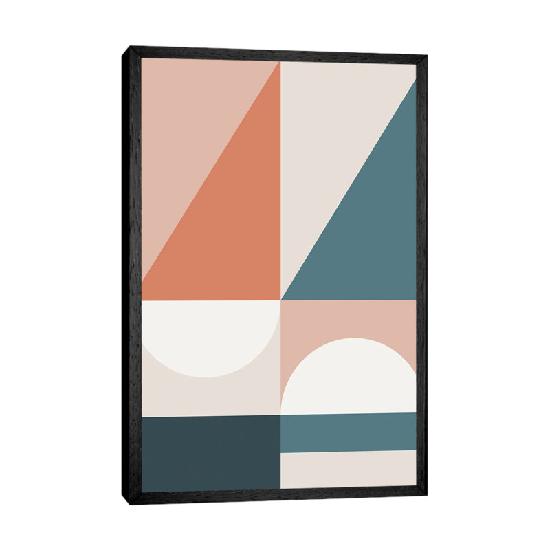 Cirque II - Print on Canvas, Black Framed, 101.6 cm H x 66.04 cm W