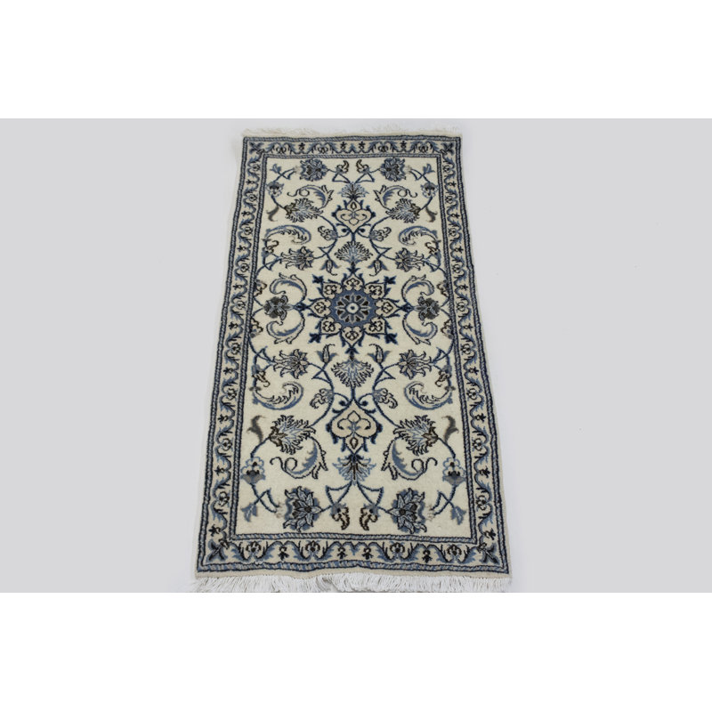 One-of-a-Kind 2'3" x 4'8" Rectangle Wool Area Rug in Cream