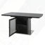 Table de salle à manger extensible avec armoire de rangement-815606686