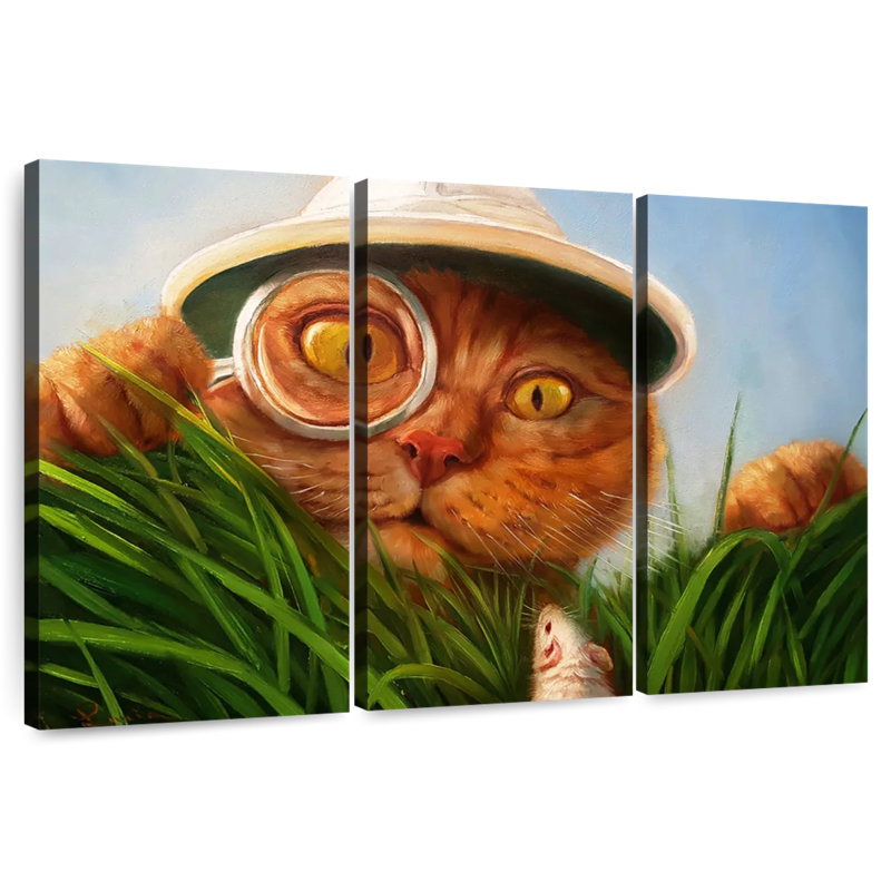 Chat Brampt Explorer, H 36 po x l 57 po