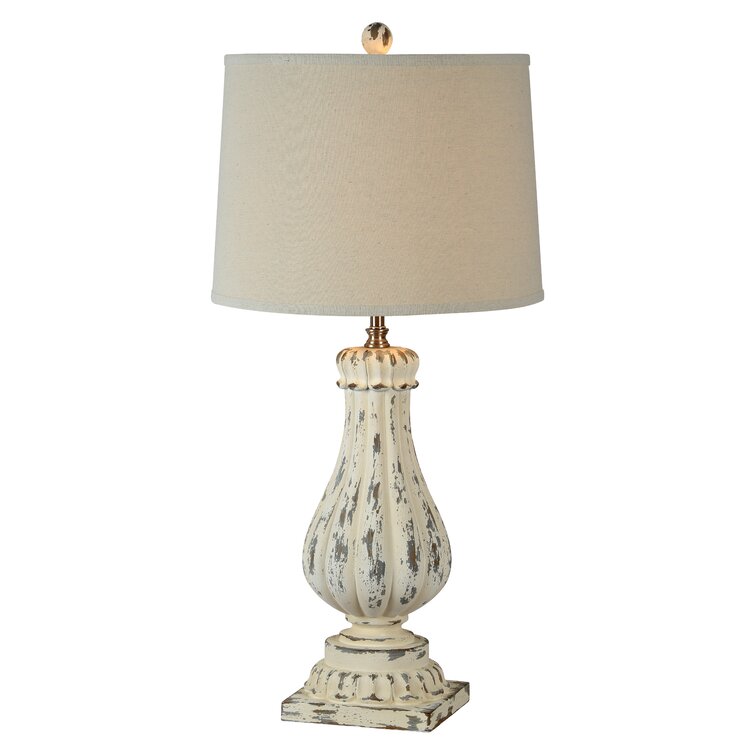 Kaysen 35" Ivory/Gray Table Lamp