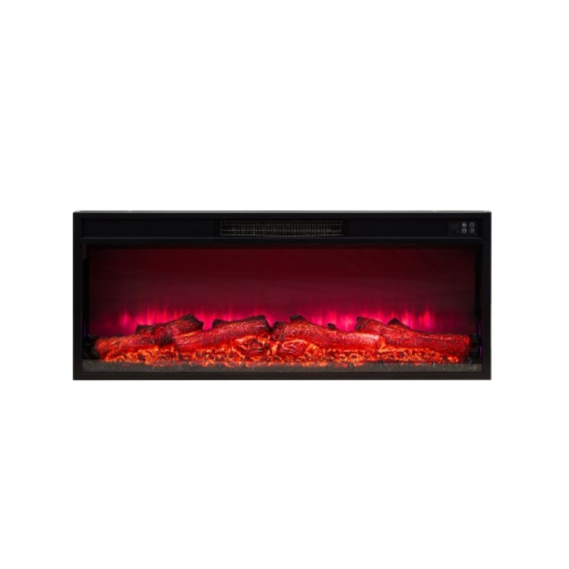 Rebrilliant 30 " W Black Electric Fireplace Insert