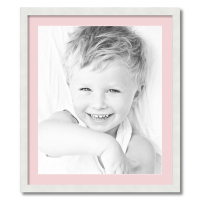 Wood Matte Picture Frame with Mat