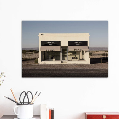 Prada Marfa - Wrapped Canvas Print