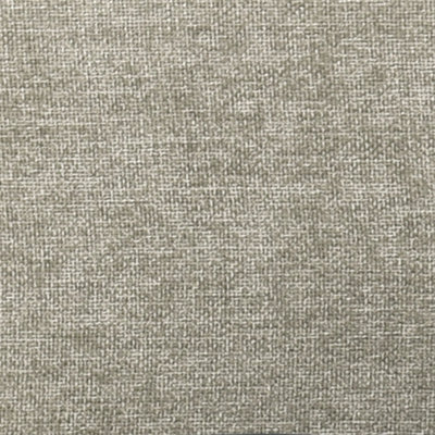 Grand lit en lin gris et beige Travonte